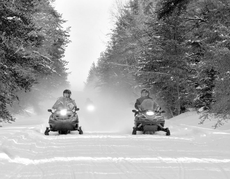 St. Ignace is the trailhead to hundreds of miles of groomed snowmobile trai...