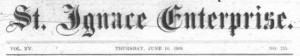 newspaper banner sie 10 jun 1909
