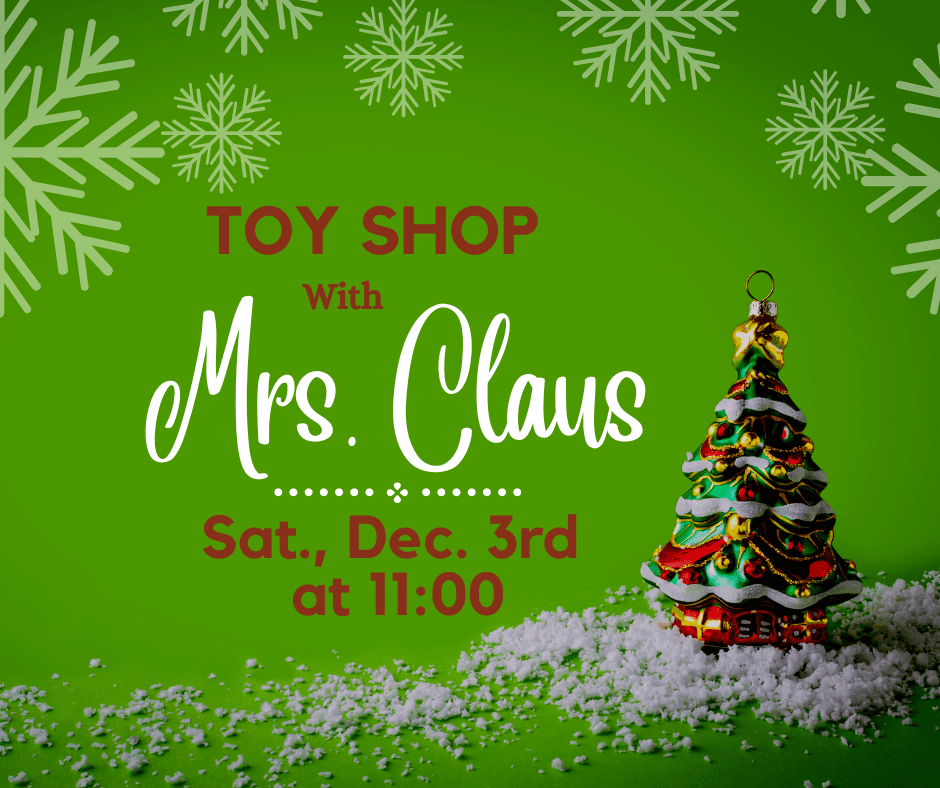Toy Making with Mrs. Claus @ St. Ignace Public Library